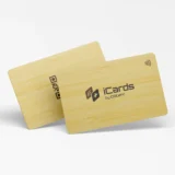 Carte en bois iCards