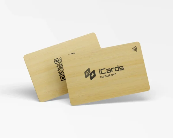 iCards wood card