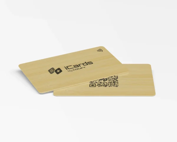 iCards wood card