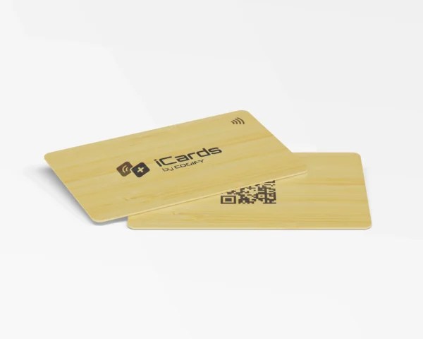 iCards wood card