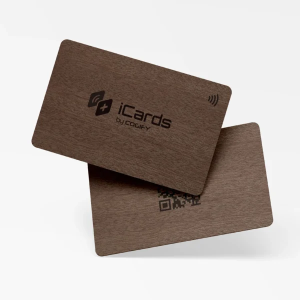 iCards wood card