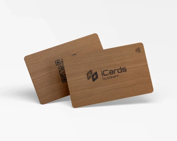 iCards wood card