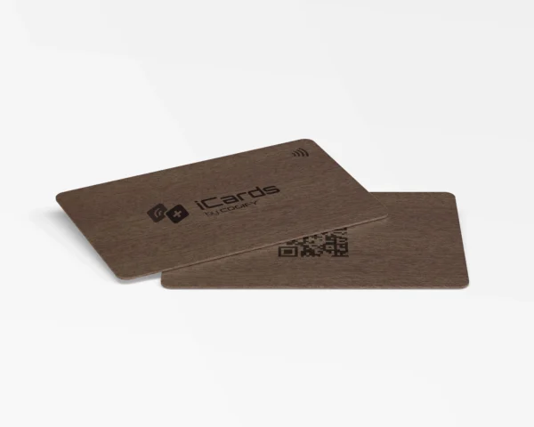 iCards wood card