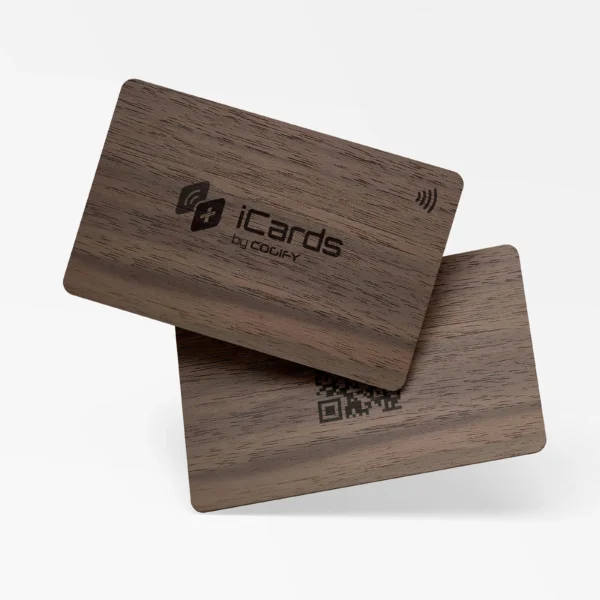 iCards wood card