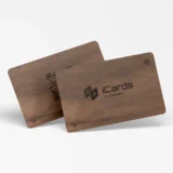 iCards wood card