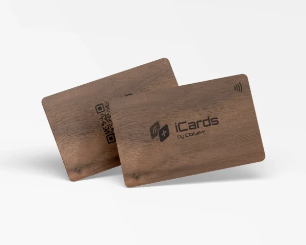 iCards wood card