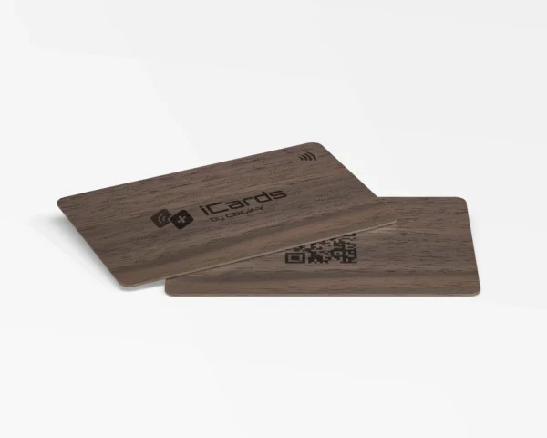 Carte en bois iCards