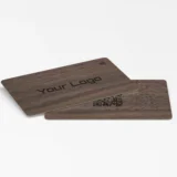 Personalized wood card