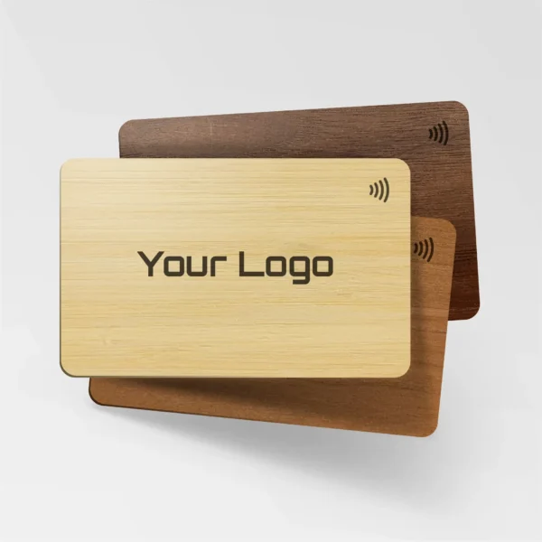 Personalized wood card