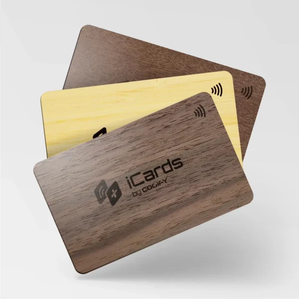 iCards wood card